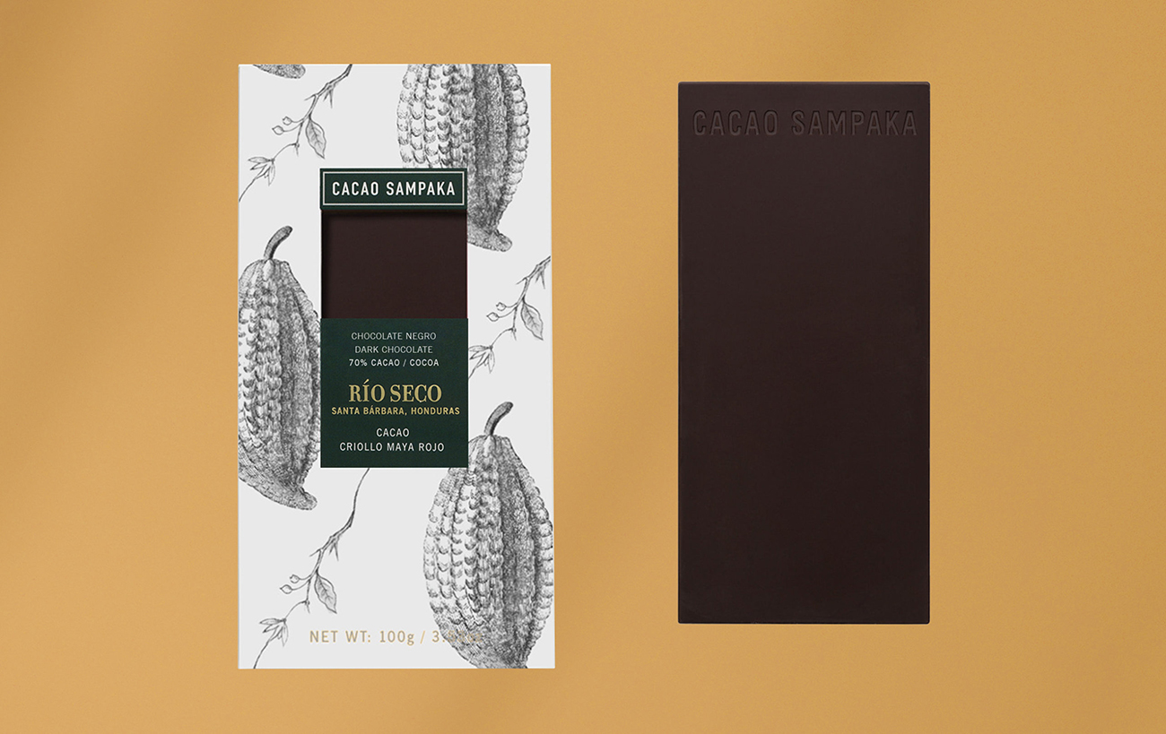 Diseño de packaging para Cacao Sampaka